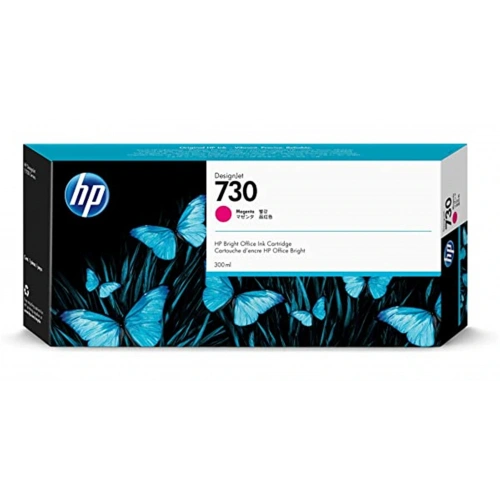 Hp 730 Magenta Kırmızı 300 Ml Plotter Kartuşu P2v69a