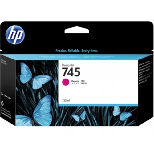 Hp 745 Magenta Kırmızı 130ml Plotter Kartuşu F9j95a