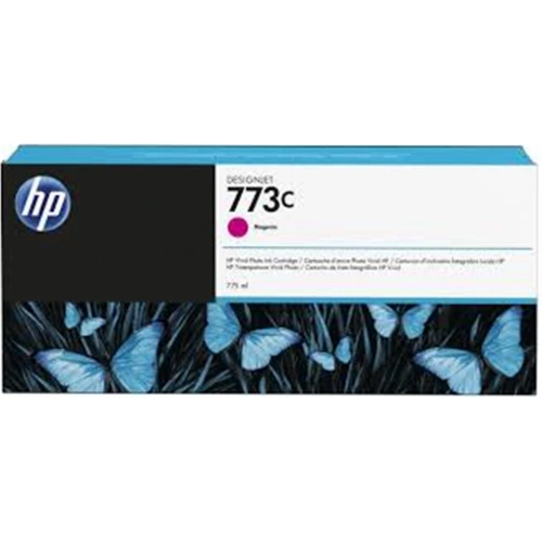 Hp 773c Magenta Kırmızı 775ml Plotter Kartuşu C1Q39a