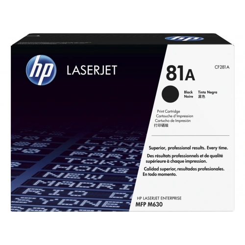 Hp 81a Black Siyah 10.000 Sayfa Toner Cf281a