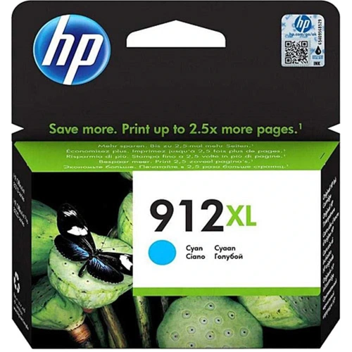 Hp 912xl Yüksek Kapasite Cyan Mavi Kartuş 3yl81a