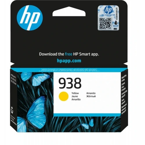 Hp 938 Yellow Sarı Kartuş 4s6x7pe