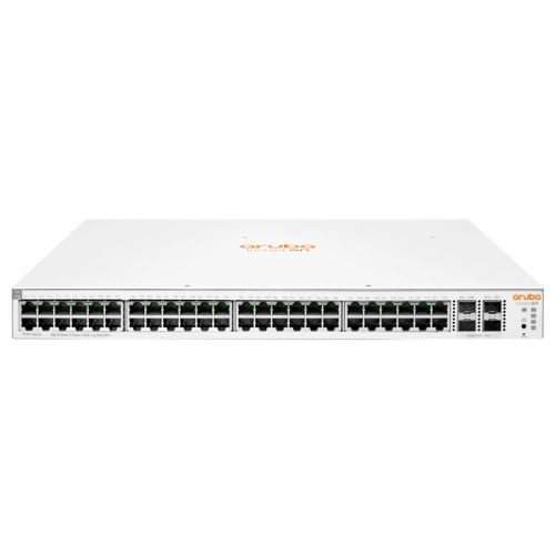 HP Aruba Instant On, JL686B, 1930-48G, 48Port, GigaBit, PoE 370W, 4 Port Gigabit SFP, Yönetilebilir, Rack Mount Switch