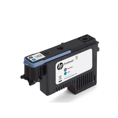 Hp F9j86a 744 Fotoğraf Siyahı Ve Mavi Baskı Kafası