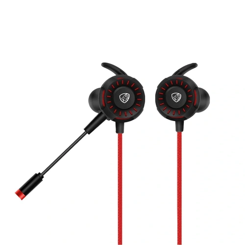 Hytech Hy-gk1 3,5 Oyuncu Esnek Mikrofonlu Kırmızı Kulakiçi Kulaklık