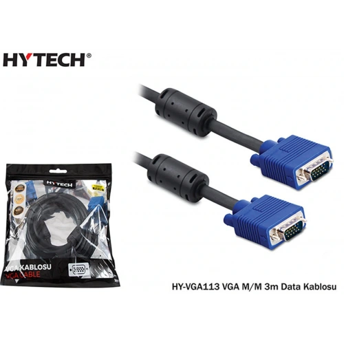 Hytech Hy-vga113 Vga M-m 3m Data Kablosu