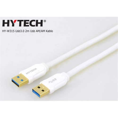 Hytech Hy-w315 2 M İki Ucu Erkek Usb Kablo