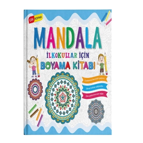 İlkokullar İçin Mandala Boyama Kitabı