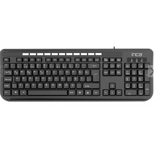 Inca Ik-254Qu Kablolu Q-usb Multimedya Black Laser Prınt  Klavye (kablo 1.5mt Uzunluk)