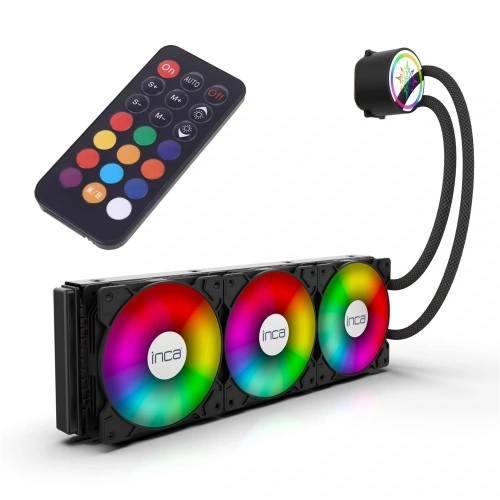 Inca Iss-03xn 3x120 360 Argb Kumandalı Am5+1700p Cpu Sıvı Soğutma(ıntel Lga 1200-115x-2011)