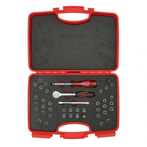 İzeltaş 1107001042 1/4 Bits Uçlu Lokma Takımı 42 Parça