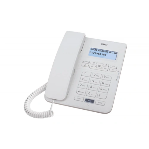 Karel Tm145 Krem Kulaklıklı Ekranlı Masa Üstü Telefon