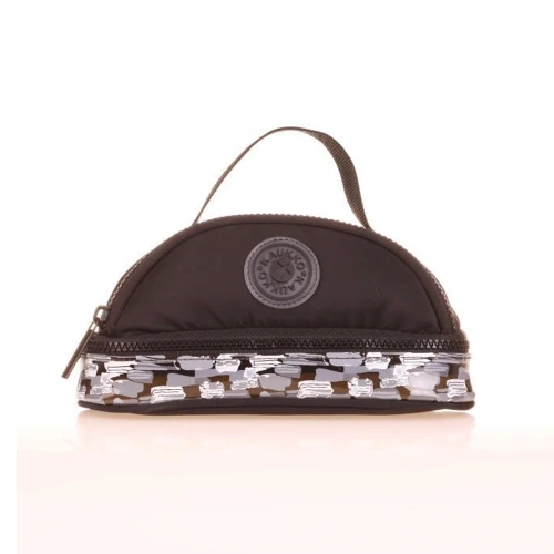 Kaukko Kalem Çantası Crescent Amazıng Stone Black K2639