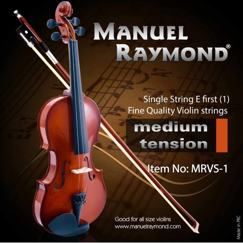 Keman Teli Tek 1. Mi Manuel Raymond MRVS1