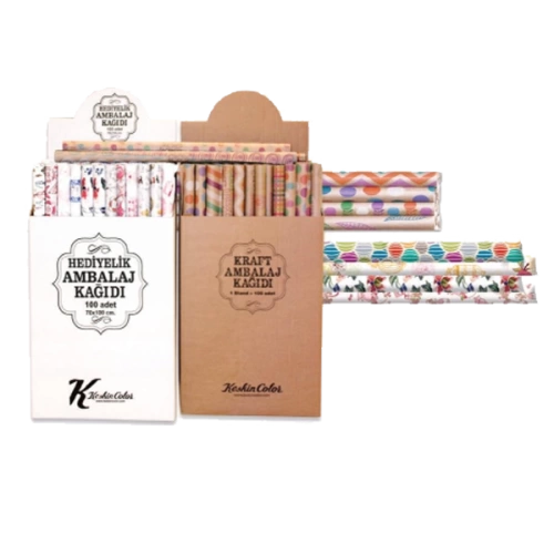 Keskin Color Ambalaj Kağıdı Hediyelik Tekli Rulo 70x100 100348-99
