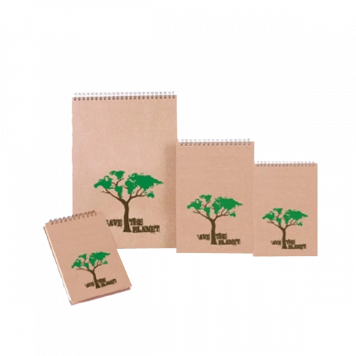 Keskin Color Bloknot Planet Spiralli Dikey Sarı Sert Kapak Çizgisiz 120 YP 14x20 143400-99