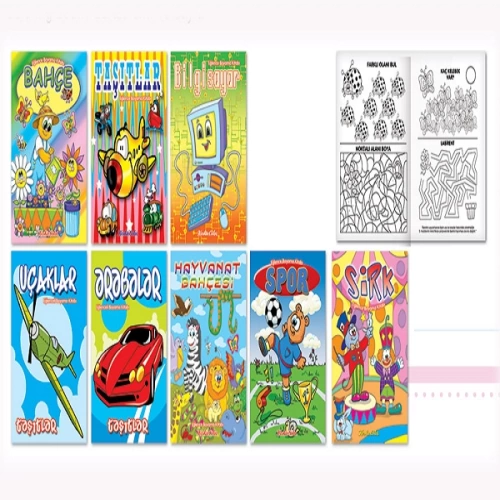 Keskin Color Boyama Kitabı Eğlence Karışık 20x28 240500-99