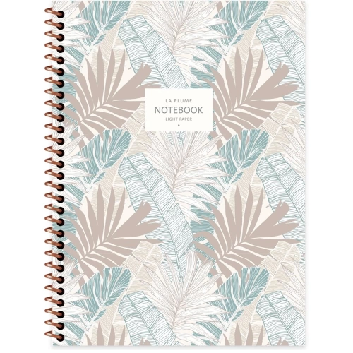 Keskin Color Defter Karton kp.Spr la Plume Leaves 16,5x22,5 80 Yp.Çiz.