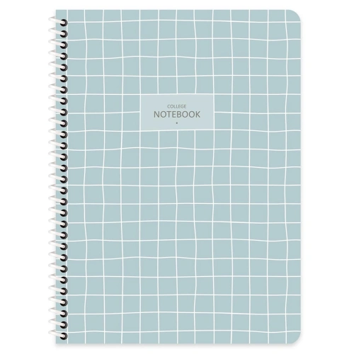 Keskin Color Defter Plastik Kapak Spiralli College 16,5x22,5 80 Yp Kar.