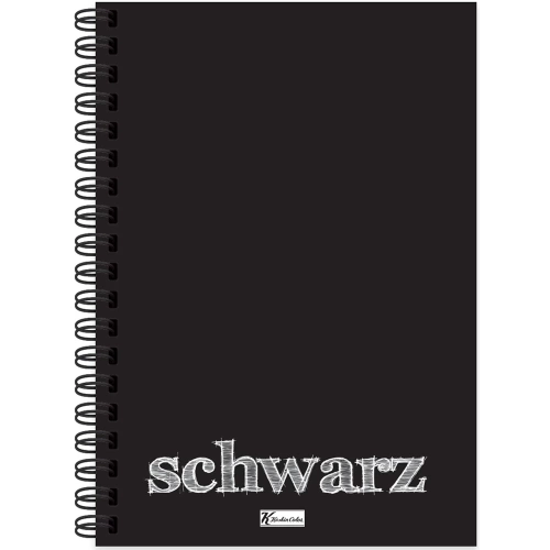Keskin Color Defter PP Kap.Spr.Schwarz 14x20 40 Yp.Düz 350510-99