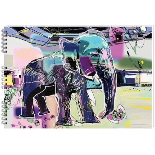 Keskin Color Resim Defteri Spiralli Basic 35x50 40 Yp 304540-99