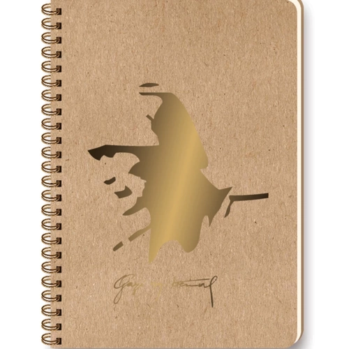 Keskin Color Spiralli Defter Funky Atatürk 16,5x22,5 100 YP Kareli 418112-99