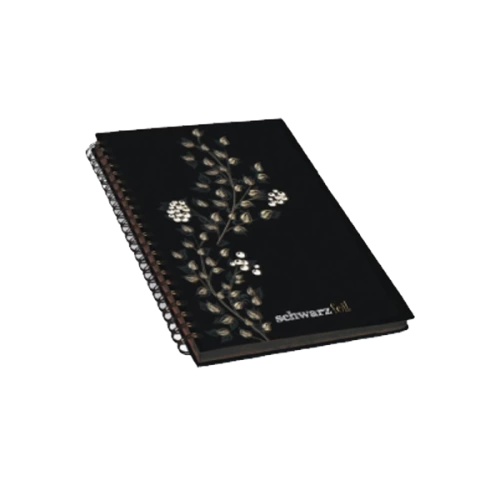 Keskin Color Spiralli Defter Schwarz Foil Sert Kapaklı 60 YP 14x20 60 YP 410110-99