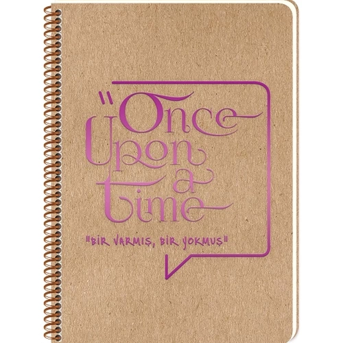 Keskin Color Spiralli S.Kapak Funky Defter 16,5x22,5 80 Yp.Çizgili