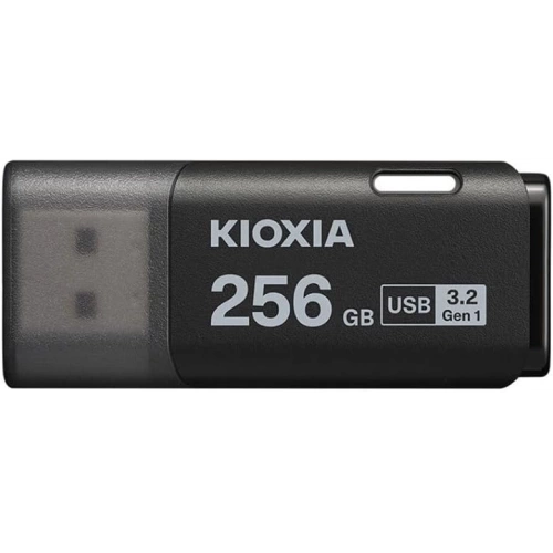 KIOXIA U301K 256GB USB 3.2 Gen1 TransMemory Flash Disk (Siyah)