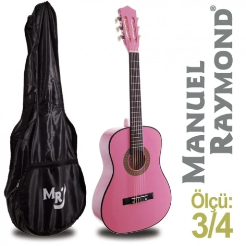 Klasik Gitar Junior Manuel Raymond Mrc87pnk (kılıf Hediye)