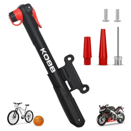 Kobb Kb21 87 Psı Bisiklet Lastik Şişirme Taşınabilir Mini El Pompası + Bisiklet Montaj Aparatı