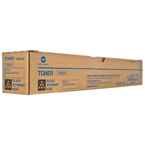 Konica Minolta Tn-324k Black Siyah  Orjinal Fotokopi Toneri Bizhup C258-308-368 28.000 Sayfa