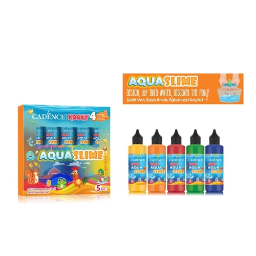 Kooky Aqua Slime Çiftlik Hayvanları Seti 5li