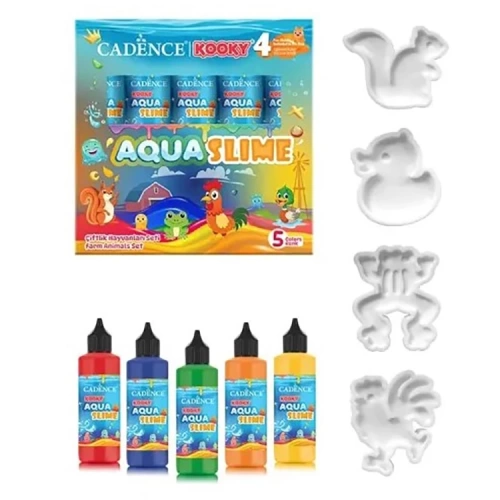 Kooky Aqua Slime Tatlı Meyveler Seti 5li