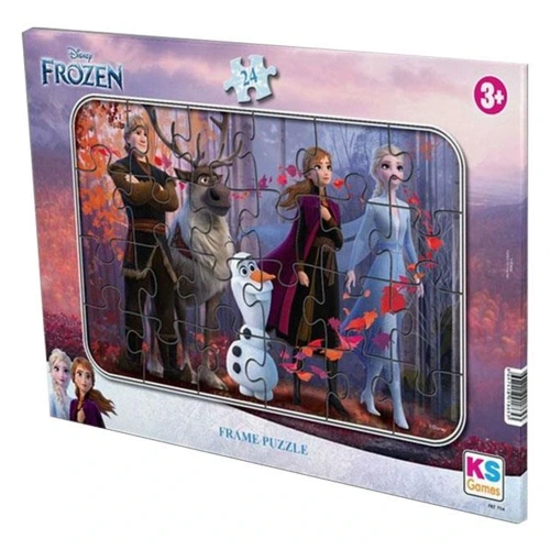 Ks Games Frame Puzzle 24 Frozen Lisanslı Ürünler Frz704