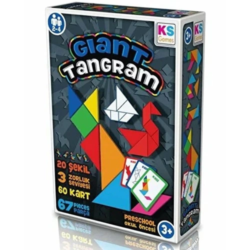 Ks Games Gıant Tangram Eğitici Oyunlar Okul Öncesi