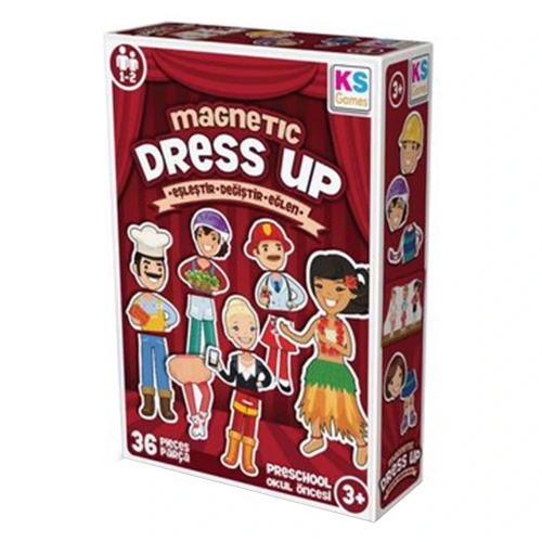 Ks Games Magnetic Dress Up (eşleştir-değiştir) Eğitici Oyun