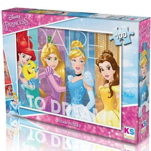 Ks Games Puzzle 100 Parça Lisanslı Princess Pr 714