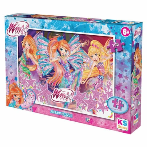 Ks Games Puzzle 100 Parça Winx Lisanslı Ürünler
