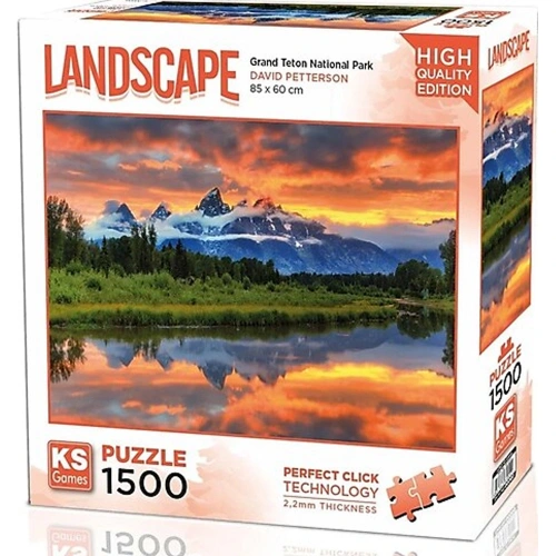 Ks Games Puzzle 1500 Parça Grand Teton National Park