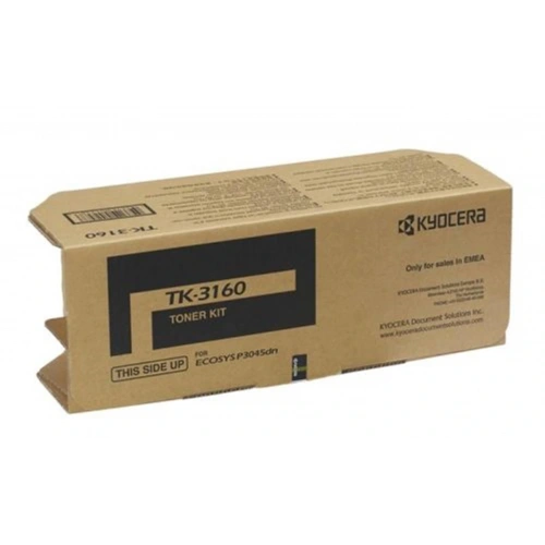 Kyocera Tk-3160 Orjinal Fotokopi Toneri Ecosys M3145dn-3645dn  P3045-3055-3060-3065 12.500 Sayfa