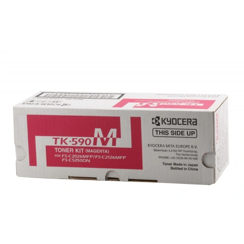 Kyocera Tk-590m Magenta Kırmızı Orjinal Fotokopi Toneri Fs-c2016-2026-2126-2526-2626 M6026-6526