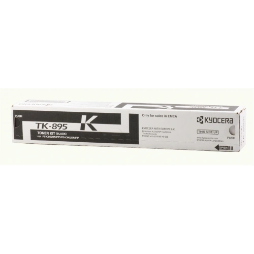 Kyocera Tk-895k Black Siyah Orjinal Fotokopi Toneri Fs-c8020-8025-8520-8525 12.000 Sayfa