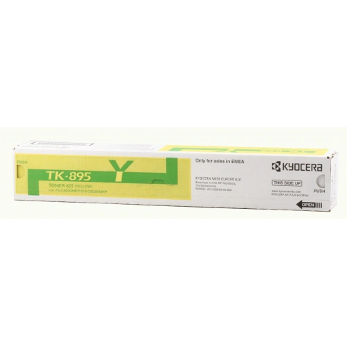 Kyocera Tk-895y Yellow Sarı Orjinal Fotokopi Toneri Fs-c8020-8025-8520-8525 6.000 Sayfa