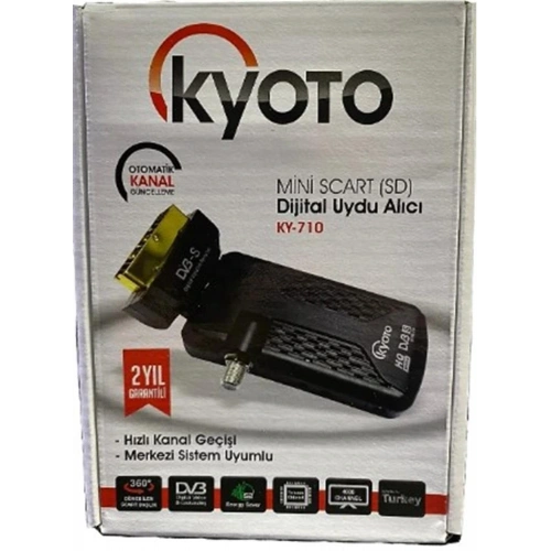 Kyoto Hx-1750 Mini Scart (sd) Dijital Uydu Alıcı