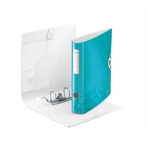 Leitz Klasör Active Wow 180 Derece Geniş Metalik Buz Mavi 1106