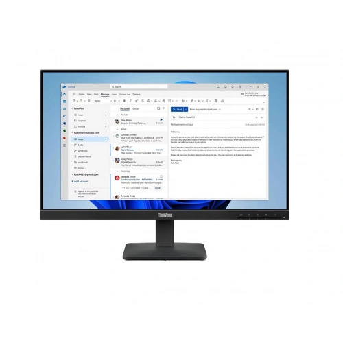Lenovo 23.8 Thinkvision 64b5kat1tk S24-4e 100hz 4ms Full Hd Ips Hdmı+vga Monitör
