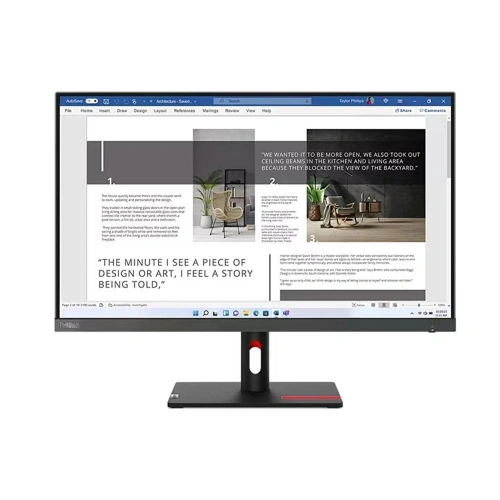 Lenovo 27 Thinkvision S27i-30 63dfkat4tk Ips 100 Hz 4ms Hdmı Vga Monitör