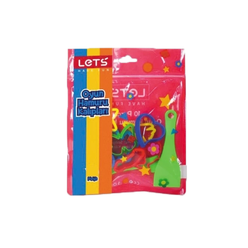 Lets Oyun Hamuru Kalıpları 8 Lİ L-8411