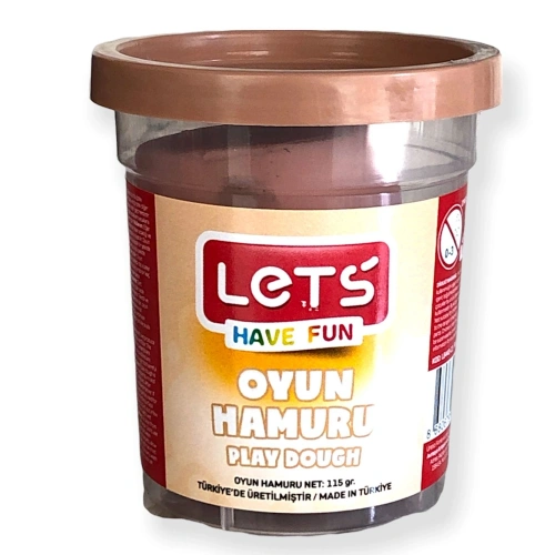 Lets Oyun Hamuru Tek Renk Ten Rengi 110 Gr L8440-12